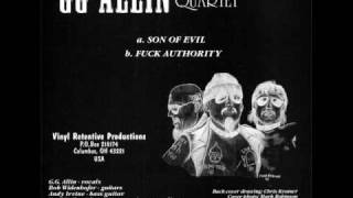 GG Allin - Son of Evil