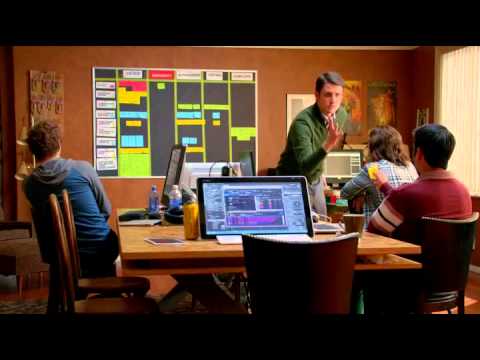 Silicon Valley S01E05 scrum scene