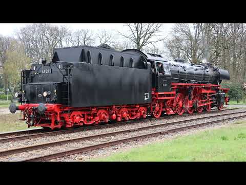 Veluwsche Stoomtrein Maatschappij  / VSM-loc 41 241 / Station Eerbeek