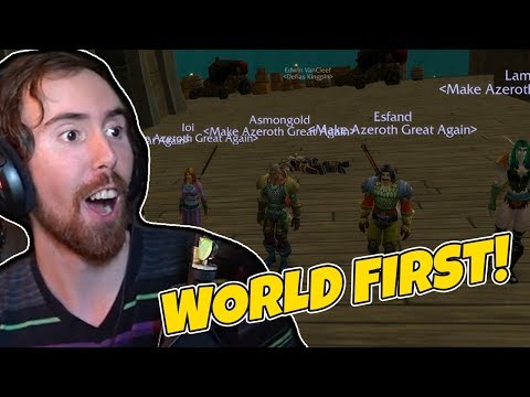 Asmongold WORLD FIRST Deadmines Run In WoW Classic!