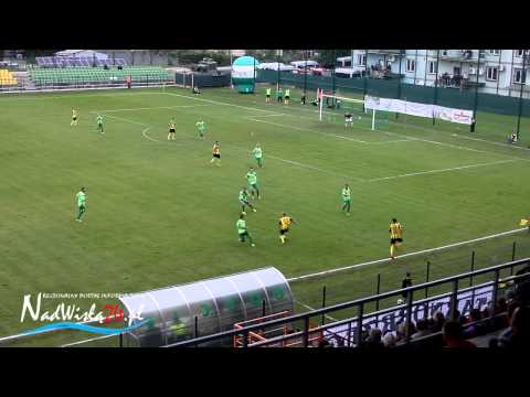 Skrót: Stal Stalowa Wola - Siarka Tarnobrzeg 1:1 (0:1), 27.08.2014 HD