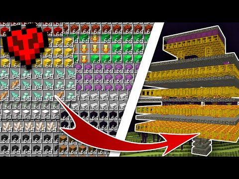 I Built 22 of The Most POWERFUL Farms In Minecraft Hardcore