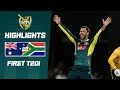 Australia V South Africa 2025 26 First T20I