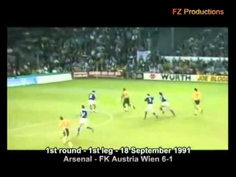 ECCC-1991/1992 Arsenal FC - Austria Wien 6-1 (18.09.1991)