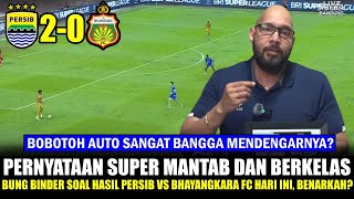 Download lagu 🔵 AUTO GEMPARKAN SEMUA ~ Pernyataan Sangat JUJUR Bung Binder Persib vs Bhayangkara Hari Ini~Really? mp3