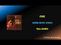FIRE - ETTA JAMES - LYRICS (HQ)