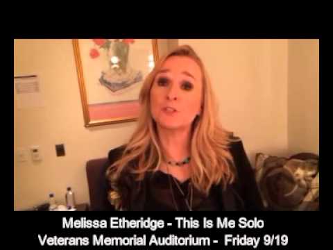 Melissa Etheridge - This is Me Solo - Friday 9/19