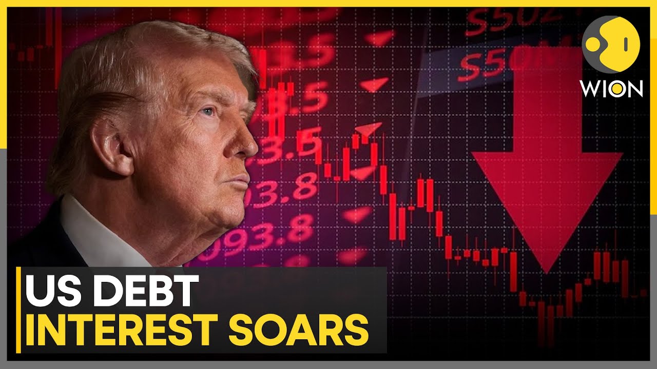 US Faces Debt Strain as Treasury Interest Hits $93 Billion a Month | WION
