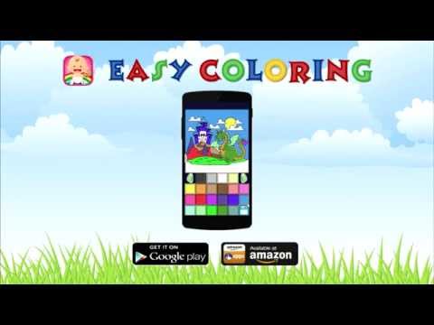 Easy Fill Coloring Game Video