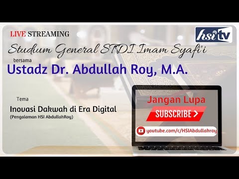 Dakwah di Era Digital bersama Ustadz Dr. Abdullah Roy, M.A. hafidzahullahu ta'ala