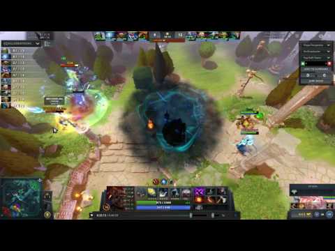 Dota 2 Sven Rampage with 30 HP