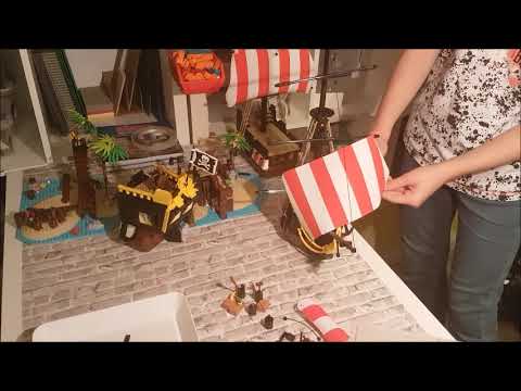 Piraten der Barracuda-Bucht: Umbau in ein Schiff