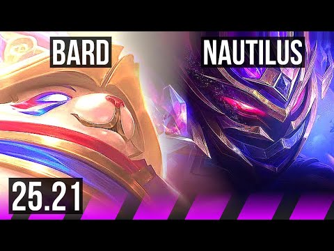 BARD & Ziggs vs NAUTILUS & Lucian (SUP) | 3/2/18 | KR Grandmaster | 25.21