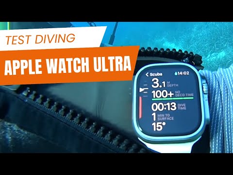 Apple Watch Ultra Test Diving