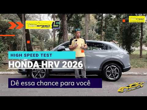 HONDA HRV 2026: TESTE COMPLETO! VALE A PENA? | HIGH SPEED TEST