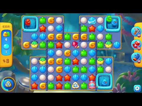 Fishdom  Level 8351 - 8360 (First Try) 🐡