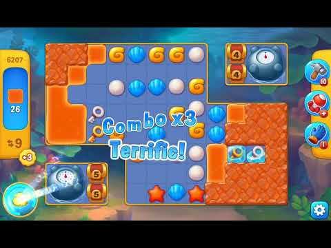 Fishdom 2021 - Level 6207  #playrix #fishdom #gaming