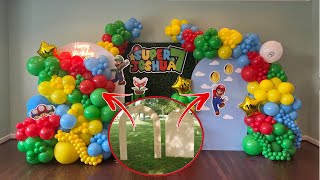 How to Make Foldable Balloon Arch Backdrops! #makerDecor #chiara