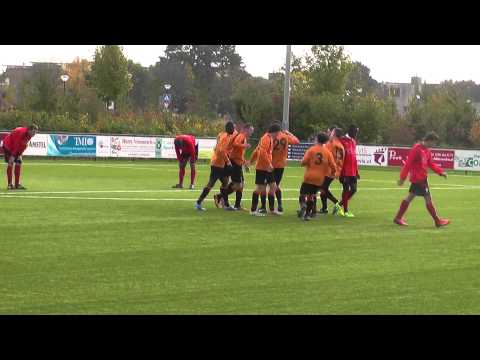 19 oktober 2013 VV De Meern A1 - Roda '46 A1 beker 4-3 Doelpunt Dustin (4-3)