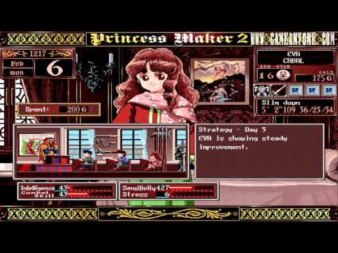 Princess Maker 2 Blind - Housewife Ending - Part 4: Age 16-18