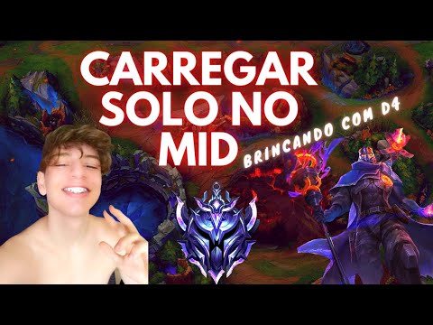 COMO SUBIR DE ELO NO MID (DOMINANDO) + AULINHA DE CONTROL MAGE (BRINCANDO NO DIAMANTE)