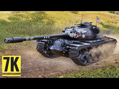 T110E5  7K  Damage WoT Console Gameplay 