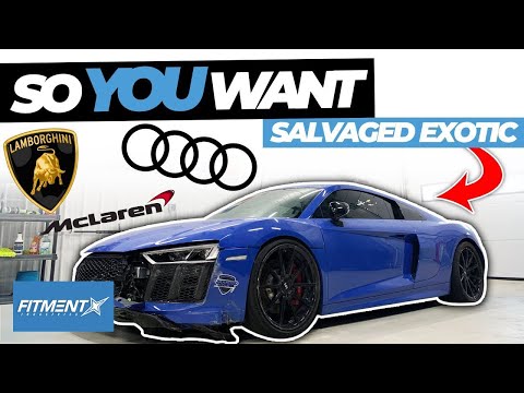 So You Want to Rebuild a Wrecked Supercar