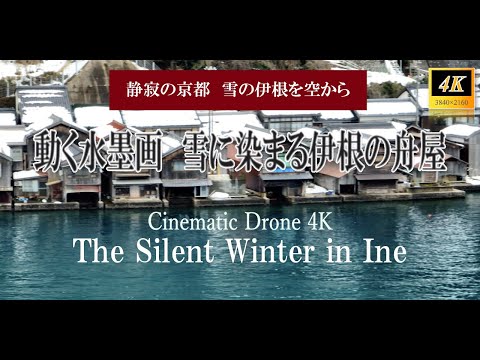 伊根ブルーと舟屋の風景