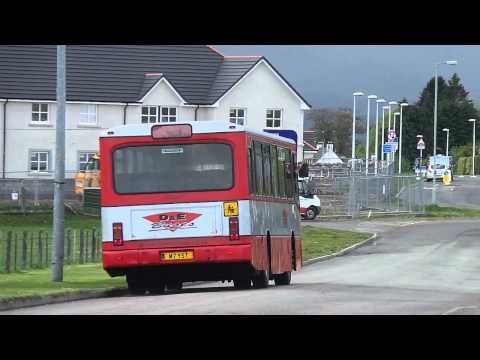 D&E Coaches Volvo B10M Alexander PS (M7 YST) Drive Off
