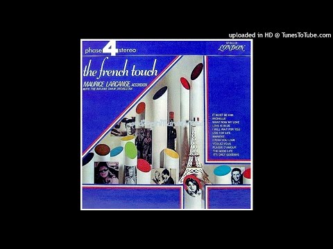 Maurice Larcange with The Roland Shaw Orchestra - The French Touch ©1968 [Long Play London Records -