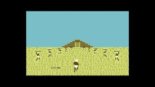 C64 short. Aztec Challenge. The master of intense gameplay Paul Norman terrifies me.