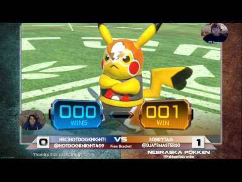 9 HSC Hotdogknight vs SorryTag - Pokken at Sparta - 5/2/17