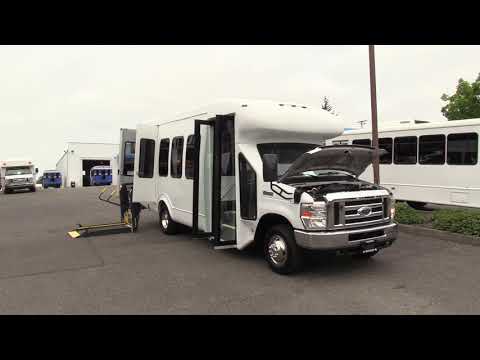 2010 Ford Startrans 12 Passenger + 2 Wheelchair Shuttle Bus - S72411