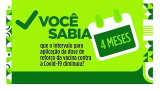 Covid 19 - VT Intervalo de Vacinação