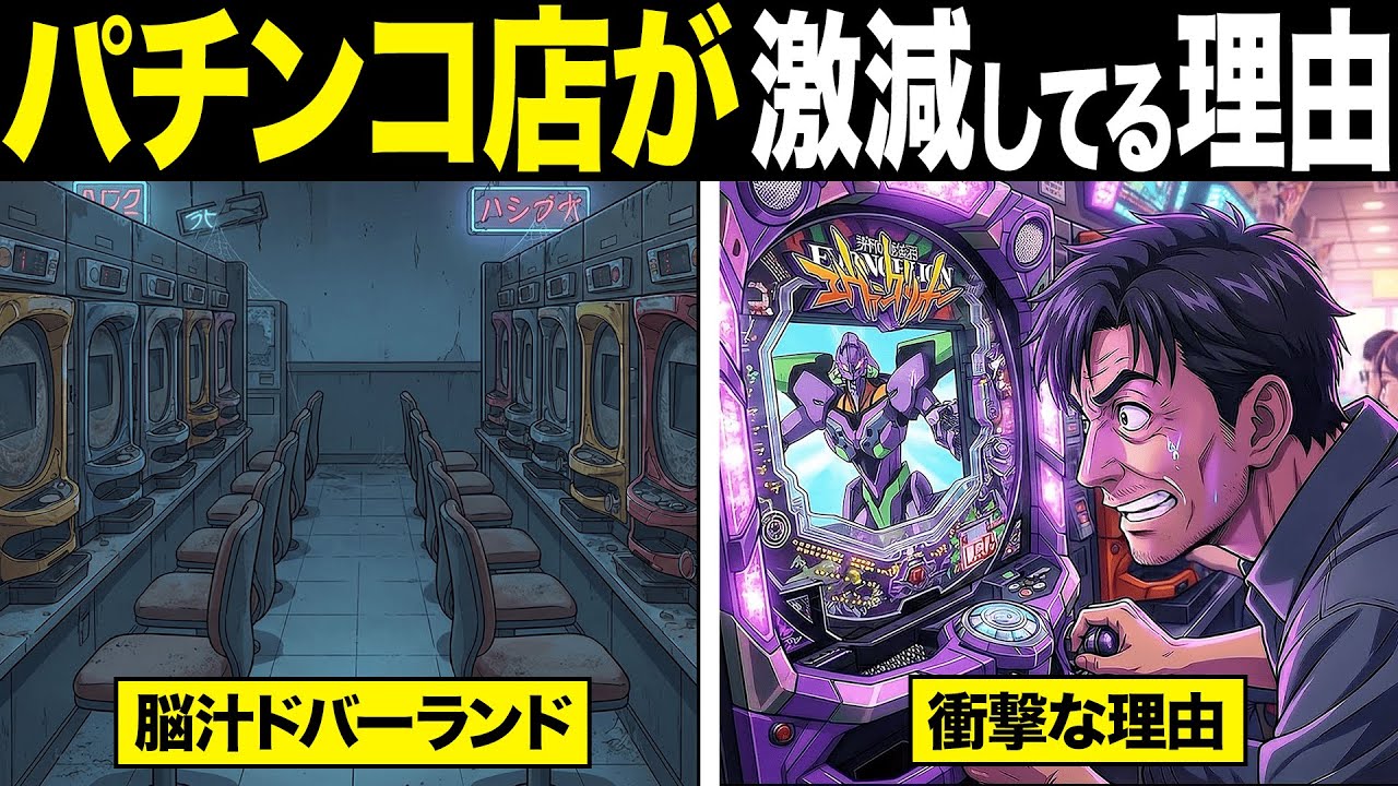 【漫画】なぜパチンコ店が次々と閉店しているのか？
