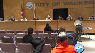 preview picture of video '2015-02-02 City of Waukegan City Council Meeting'