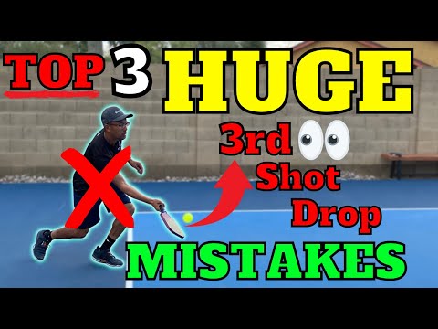 STOP Missing Your 3rd Shot Drops Once And For All | Briones Pickleball
