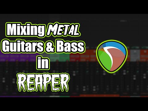 Mixing Metal Guitars & Bass In Reaper - Remote Recording Pt. 5