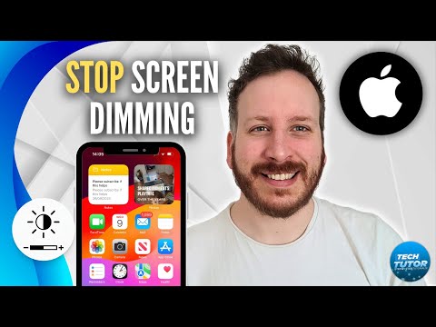 How To Stop iPhone Screen From Dimming