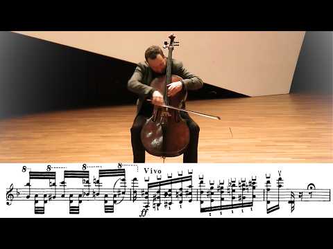 One of the HARDEST VIOLIN PIECES...BUT Played on Cello...
