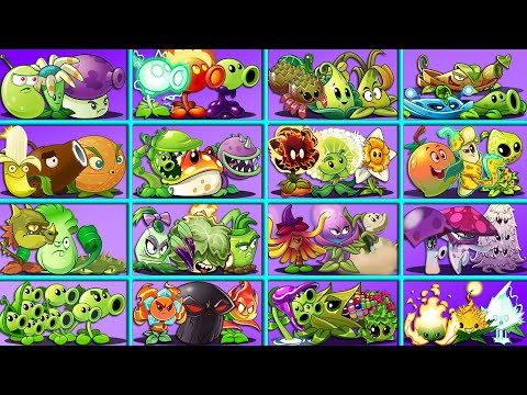 16 Best Team Plants vs All Zombies - Who Will Win? - PvZ 2 Random Teams Plant Battlez