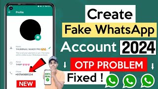 📲 Fake Whatsapp Number | Fake Whatsapp Kaise Banaye | Whatsapp Fake Account Kaise Banaye | Whatsapp