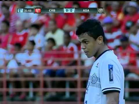 Gol CRB 0 X 1 ASA 25 08 2012 Melhores Momentos