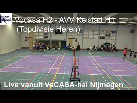 VoCASA H2 - AVV Keistad H1 (3 okt 2020) livestream zonder geluid