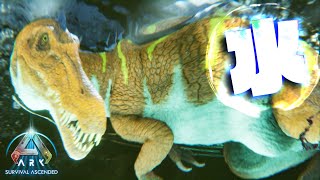 【ASA】新拠点!!文明を進化させるために水生生物をテイムせよ‼ #06【新恐竜島での漂流ARK生活】