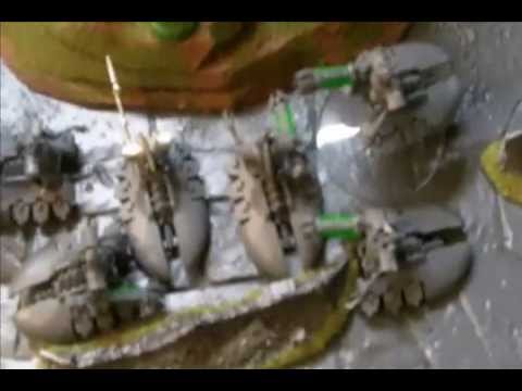 Warhammer 40k Necrons vs. Blood Angles Battle report 2000pts