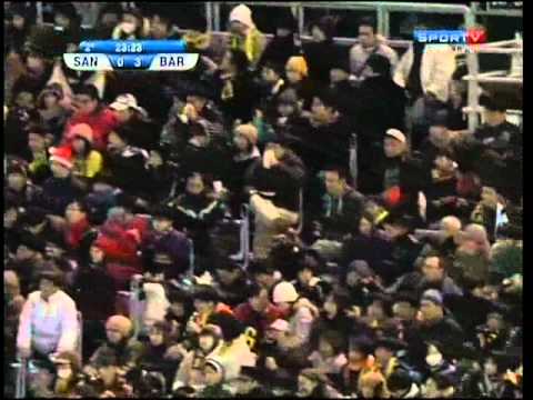 Santos FC 0X4 FC Barcelona Final World club cup Fifa 2011 full match(jogo completo)