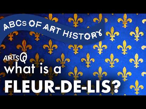 What is a FLEUR-DE-LIS in art history?| The Gothic Sainte-Chapelle, Paris