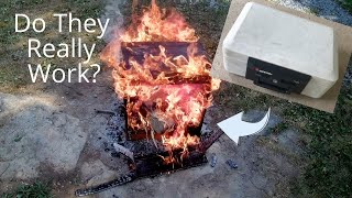 Do "Fire Protection" Lock Boxes Really Protect Valuables in a Fire? Testing the Sentry 1100