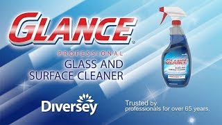 Glance | Professional Glass and Surface Cleaner | Ready to Use | Diversey Brands